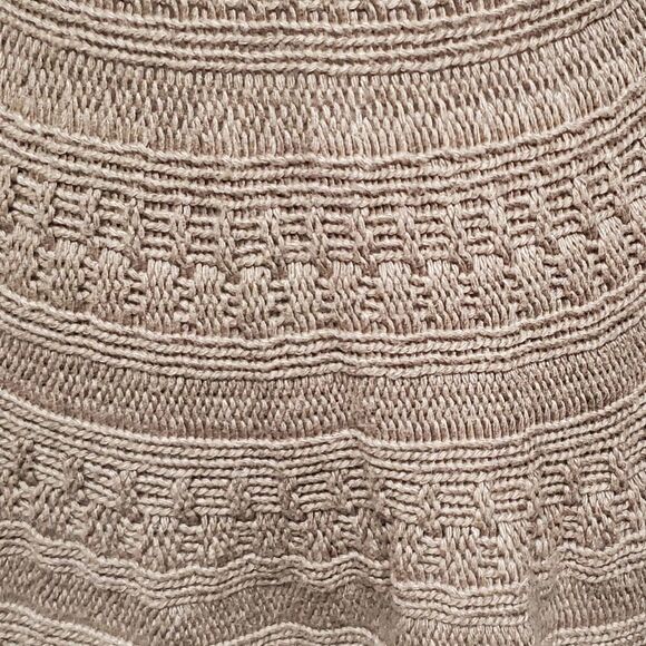 STITCH Fix Market & Spruce Boho Multi-Knit Sleeveless Round Open Front Cardigan - Picture 13 of 16